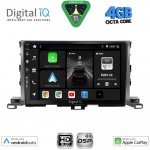 DIGITAL IQ BXF 6700_CPAA (10inc) MULTIMEDIA TABLET for TOYOTA HIGHLANDER mod. 2014-2019