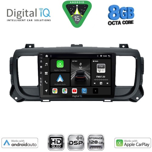 DIGITAL IQ BXF 7729_CPAA (9inc) MULTIMEDIA TABLET for CITROEN JUMPY-SPACETOURER – PEUGEOT EXPERT-TRAVELLER – TOYOTA PROACE mod. 2016-2026