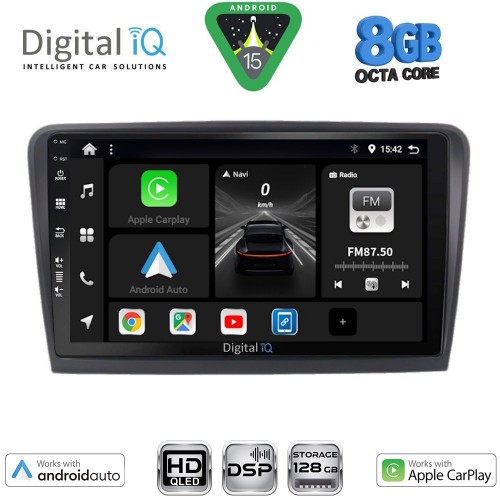 DIGITAL IQ BXF 7601_CPAA (9inc) MULTIMEDIA TABLET for SKODA RAPID  mod. 2012-2023