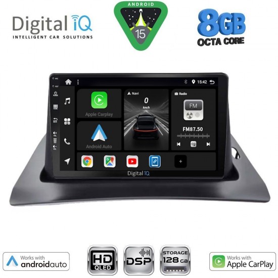 DIGITAL IQ BXF 7550_CPAA (9inc) MULTIMEDIA TABLET for RENAULT KANGOO mod. 2010-2021