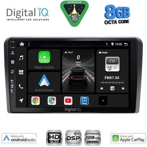 DIGITAL IQ BXF 7514_CPAA (9inc) MULTIMEDIA TABLET for PEUGEOT 308  mod. 2013-2021