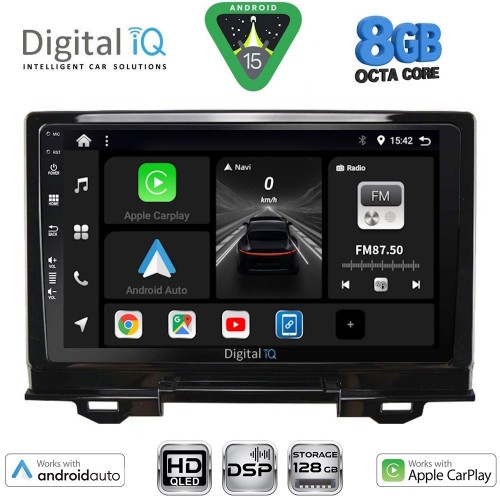 DIGITAL IQ BXF 7202_CPAA (9inc) MULTIMEDIA TABLET for HONDA HRV mod. 2021-2026