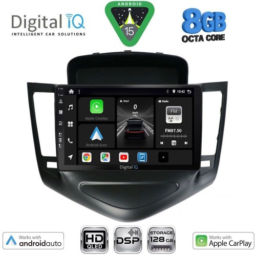 DIGITAL IQ BXF 7076_CPAA (9inc) MULTIMEDIA TABLET for CHEVROLET CRUZE mod. 2008-2012