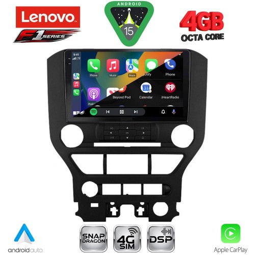 LENOVO SSQ 9166_CPA (9inc) MULTIMEDIA TABLET for FORD MUSTANG mod. 2015-2020