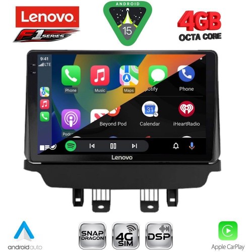 LENOVO SSQ 9384_CPA (9inc) MULTIMEDIA TABLET for MAZDA CX3 mod. 2014-2023