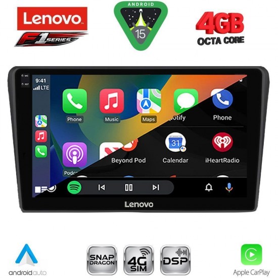 LENOVO SSQ 9704BL_CPA (9inc) MULTIMEDIA TABLET for TOYOTA AVENSIS (T25) mod. 2003-2009 (BLACK)
