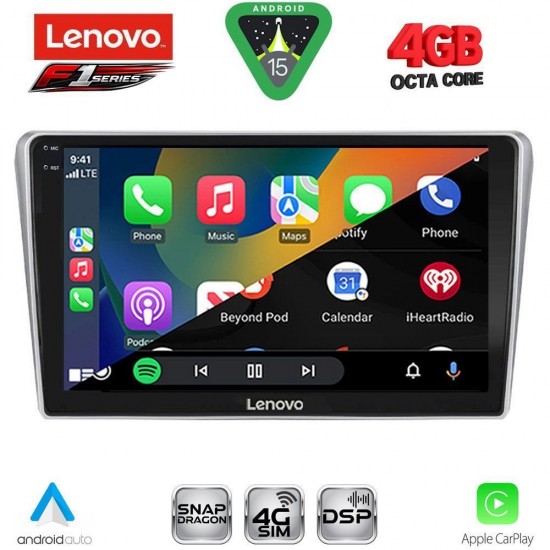 LENOVO SSQ 9704SL_CPA (9inc) MULTIMEDIA TABLET for TOYOTA AVENSIS (T25) mod. 2003-2009 (SILVER)