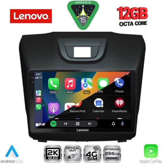 LENOVO SSZ 12255_CPA (9inc) MULTIMEDIA TABLET for ISUZU DMAX mod. 2012-2020