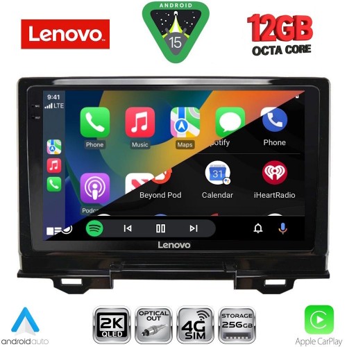 LENOVO SSZ 12202_CPA (9inc) MULTIMEDIA TABLET for HONDA HRV mod. 2021-2026