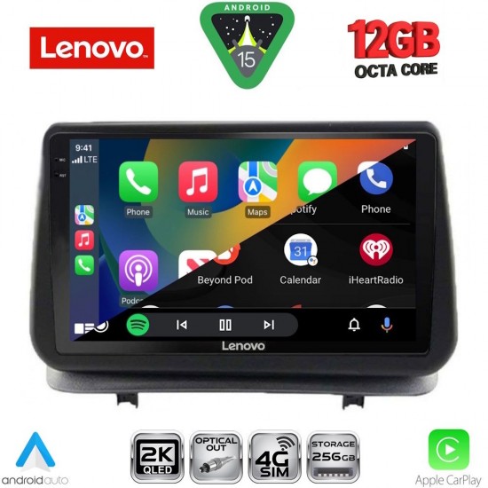 LENOVO SSZ 12543_CPA (9inc) MULTIMEDIA TABLET for RENAULT CLIO mod. 2005-2011