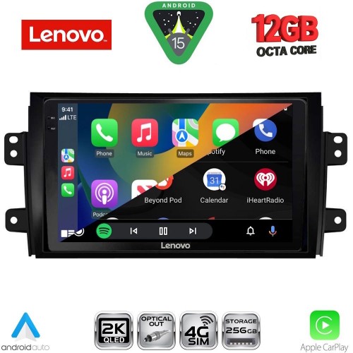 LENOVO SSZ 12688_CPA (9inc) MULTIMEDIA TABLET for FIAT SEDICI – SUZUKI SX4 mod. 2005-2013