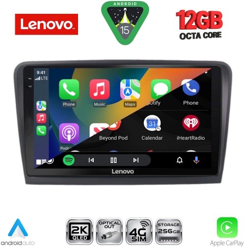 LENOVO SSZ 12601_CPA (9inc) MULTIMEDIA TABLET for SKODA RAPID mod. 2012-2023