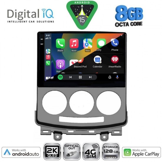 DIGITAL IQ BXK 20370_CPAA (9inc) MULTIMEDIA TABLET for MAZDA 5  mod. 2004-2010