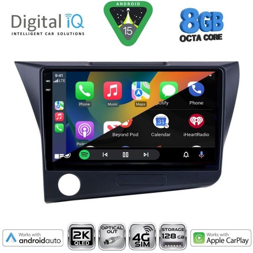 DIGITAL IQ BXK 20203_CPAA (9inc) MULTIMEDIA TABLET for HONDA CRZ mod. 2010-2016