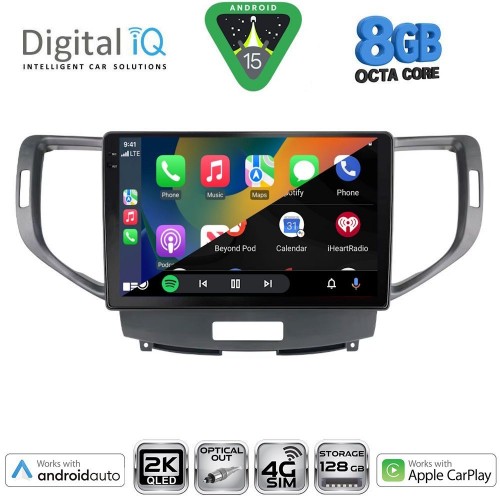 DIGITAL IQ BXK 20183_CPAA (9inc) MULTIMEDIA TABLET for HONDA ACCORD mod. 2008-2013