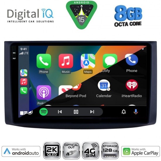 DIGITAL IQ BXK 20072_CPAA (9inc) MULTIMEDIA TABLET for CHEVROLET AVEO mod. 2006-2010