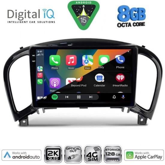 DIGITAL IQ BXK 20452_CPAA (9inc) MULTIMEDIA TABLET for NISSAN JUKE mod. 2009-2020