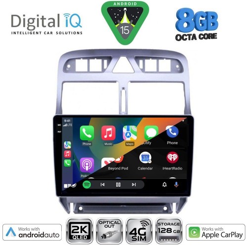 DIGITAL IQ BXK 20512_CPAA (9inc) MULTIMEDIA TABLET for PEUGEOT 307 mod. 2001-2008