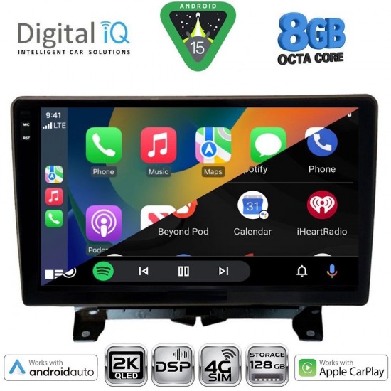DIGITAL IQ BXF 11332_CPAA (9inc) MULTIMEDIA TABLET for LAND ROVER DISCOVERY 3 - RANGE ROVER SPORT mod. 2004-2009