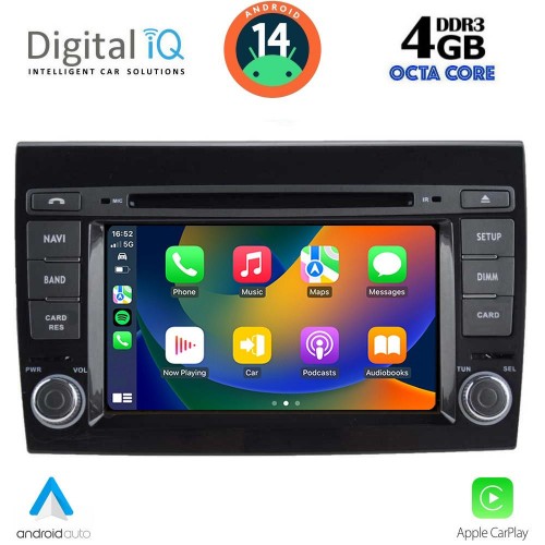DIGITAL IQ MSG 497_CPA (7” DECK) MULTIMEDIA SYSTEM for FIAT BRAVO mod. 2007-2019