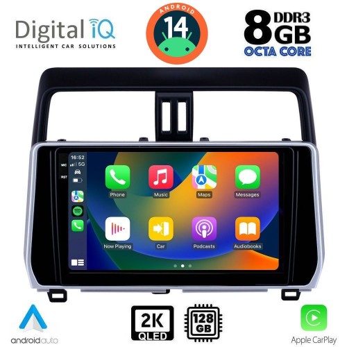 DIGITAL IQ BXF 11739_CPAA (10inc) MULTIMEDIA TABLET for TOYOTA LAND CRUISER mod. 2019-2023