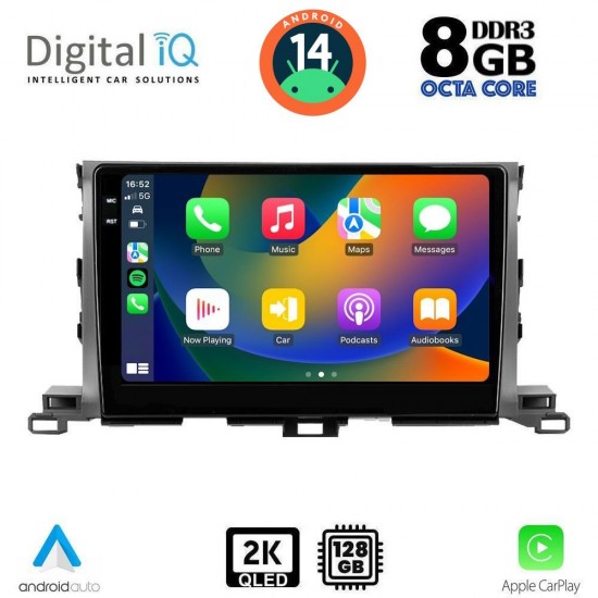 DIGITAL IQ BXF 11700_CPAA (10inc) MULTIMEDIA TABLET for TOYOTA HIGHLANDER mod. 2014-2019