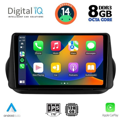 DIGITAL IQ BXF 11142_CPAA (9inc) MULTIMEDIA TABLET for CITROEN – FIAT – PEUGEOT mod. 2008-2018