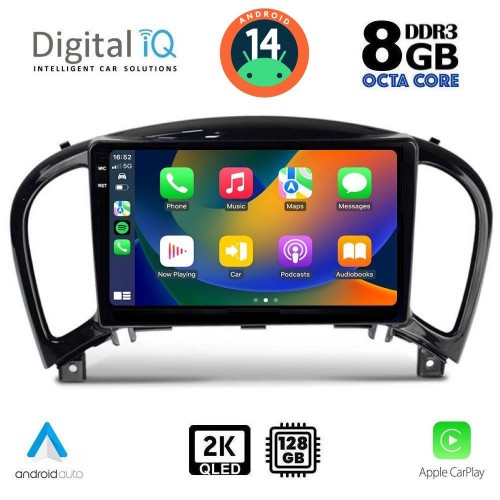 DIGITAL IQ BXF 11452_CPAA (9inc) MULTIMEDIA TABLET for NISSAN JUKE mod. 2009-2020