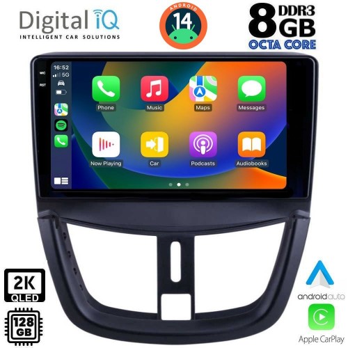 DIGITAL IQ BXF 11507_CPAA (9inc) MULTIMEDIA TABLET for PEUGEOT 207 mod. 2007-2014