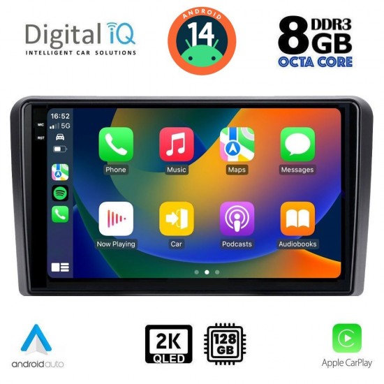 DIGITAL IQ BXF 11514_CPAA (9inc) MULTIMEDIA TABLET for PEUGEOT 308 mod. 2013-2021