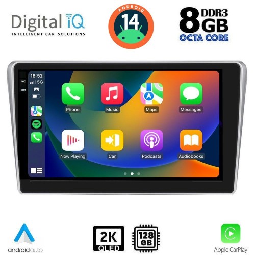 DIGITAL IQ BXF 11704SL_CPAA (9inc) MULTIMEDIA TABLET for TOYOTA AVENSIS (T25) mod. 2003-2009 (SILVER)