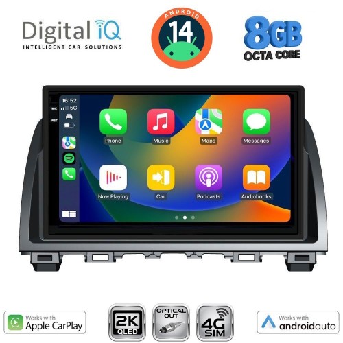 DIGITAL IQ BXK 20378_CPAA (9inc) MULTIMEDIA TABLET for MAZDA 6 mod. 2012-2017 DIGITAL IQ BXK 20378_CPAA (9inc) MULTIMEDIA TABLET for MAZDA 6 mod. 2012-2017