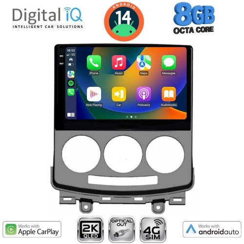 DIGITAL IQ BXK 20370_CPAA (9inc) MULTIMEDIA TABLET for MAZDA 5  mod. 2004-2010