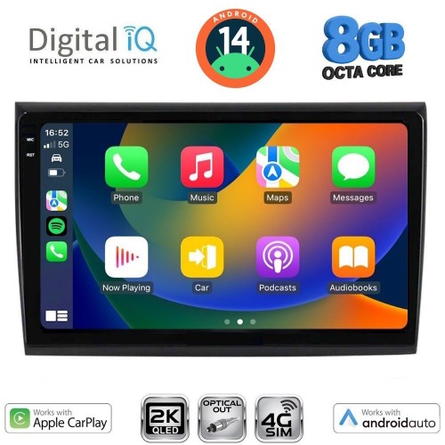 DIGITAL IQ BXK 20136_CPAA (9inc) MULTIMEDIA TABLET for FIAT BRAVO mod. 2007-2019