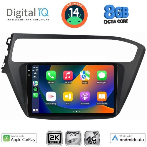 DIGITAL IQ BXK 20230_CPAA (9inc) MULTIMEDIA TABLET for HYUNDAI i20 mod. 2018-2021