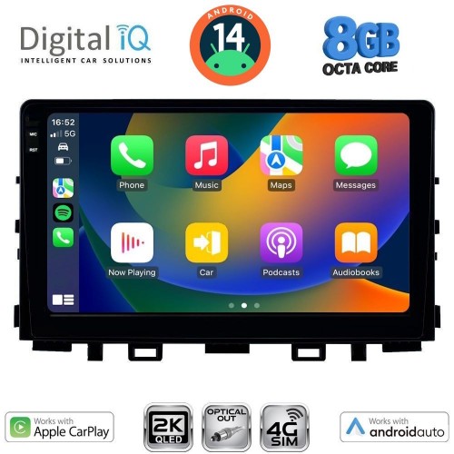 DIGITAL IQ BXK 20316_CPAA (9inc) MULTIMEDIA TABLET for KIA RIO mod. 2018-2026 – STONIC mod. 2017-2026
