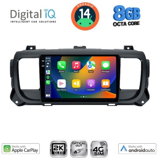 DIGITAL IQ BXK 20729_CPAA (9inc) MULTIMEDIA TABLET for CITROEN JUMPY-SPACETOURER – PEUGEOT EXPERT-TRAVELLER - TOYOTA PROACE mod.2016-2026 DIGITAL IQ BXK 20729_CPAA (9inc) MULTIMEDIA TABLET for CITROEN JUMPY-SPACETOURER – PEUGEOT EXPERT-TRAVELLER - TOYOTA PROACE mod.2016-2026