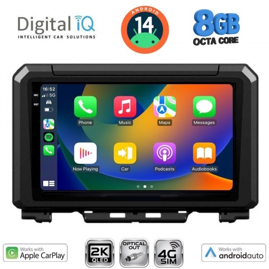 DIGITAL IQ BXK 20679_CPAA (9inc) MULTIMEDIA TABLET for SUZUKI JIMNY mod. 2017-2026