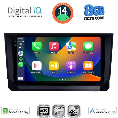 DIGITAL IQ BXK 20573_CPAA (9inc) MULTIMEDIA TABLET for SEAT ARONA - IBIZA mod. 2018-2026