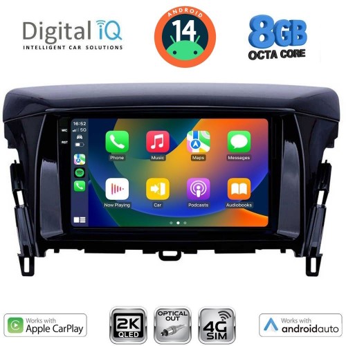 DIGITAL IQ BXK 20432_CPAA (9inc) MULTIMEDIA TABLET for MITSUBISHI ECLIPSE CROSS mod. 2018-2026