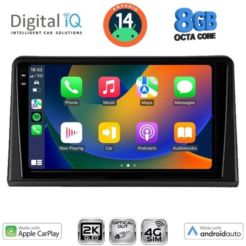 DIGITAL IQ BXK 20548_CPAA (9inc) MULTIMEDIA TABLET for RENAULT EXPRESS mod. 2020-2026