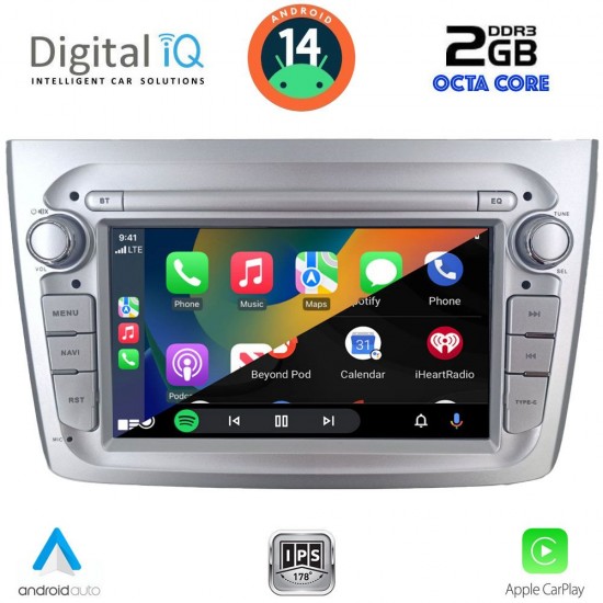 DIGITAL IQ BLF 357SL_CPA (7" DECK) MULTIMEDIA SYSTEM for ALFA ROMEO MITO mod. 2008-2018 (SILVER) DIGITAL IQ BLF 357SL_CPA (7" DECK) MULTIMEDIA SYSTEM for ALFA ROMEO MITO mod. 2008-2018 (SILVER)
