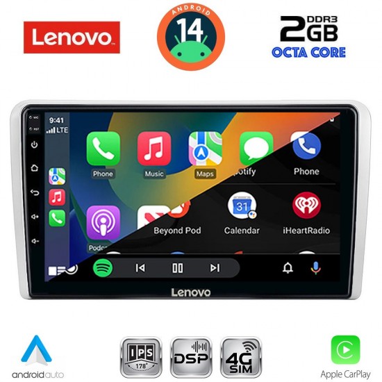 LENOVO LVF 5481SL_CPA (9inc) MULTIMEDIA TABLET for OPEL ALL mod. 2004-2014 (SILVER)