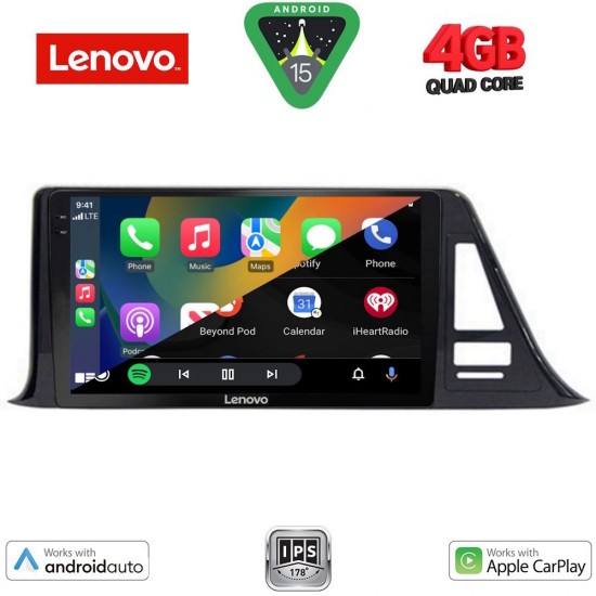 LENOVO LVE 8709_CPAA (9inc) MULTIMEDIA TABLET for TOYOTA CH-R mod. 2017-2023