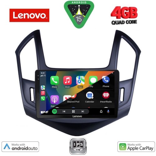 LENOVO LVE 8077_CPAA (9inc) MULTIMEDIA TABLET for CHEVROLET CRUZE mod. 2013-2015