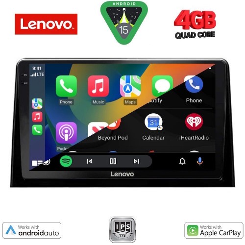 LENOVO LVE 8082_CPAA (10inc) MULTIMEDIA TABLET for CITROEN BERLINGO – OPEL COMBO – PEUGEOT PARTNER – TOYOTA PROACE mod. 2018-2026 - FIAT DOBLO mod. 2022-2026