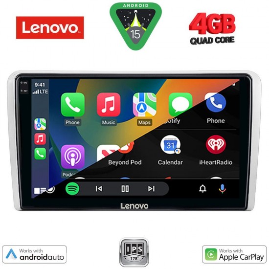 LENOVO LVE 8481SL_CPAA (9inc) MULTIMEDIA TABLET for OPEL ALL mod. 2004-2014 (SILVER)