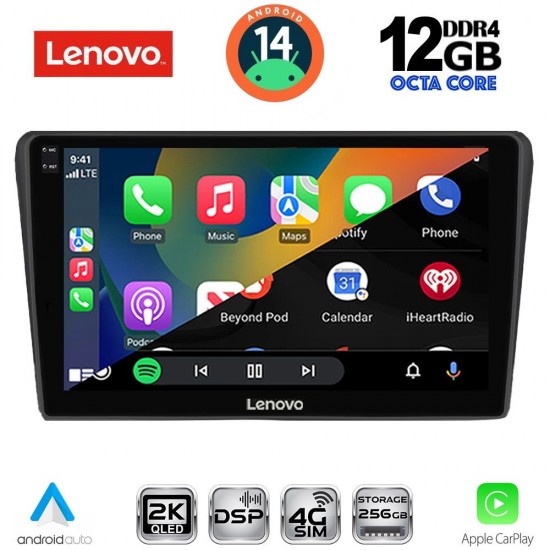 LENOVO SSZ 12704BL_CPA (9inc) MULTIMEDIA TABLET for TOYOTA AVENSIS (T25) mod. 2003-2009 (BLACK)