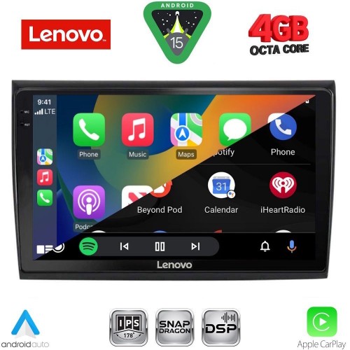LENOVO SSV 9136_CPA (9inc) MULTIMEDIA TABLET for FIAT BRAVO mod. 2007-2019