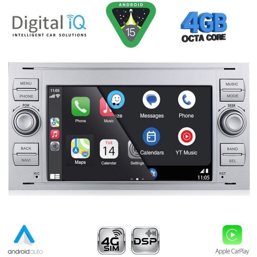 DIGITAL IQ BLG 402S_CPA (7" DECK) MULTIMEDIA SYSTEM for FORD mod. 2004-2008